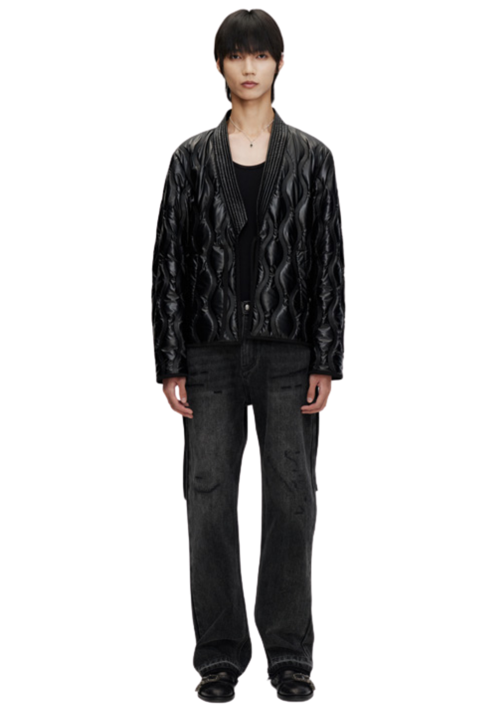 Embossed Cotton Taoist Robe - PSYLOS 1, Embossed Cotton Taoist Robe, Jacket, The Last Redemption, PSYLOS 1